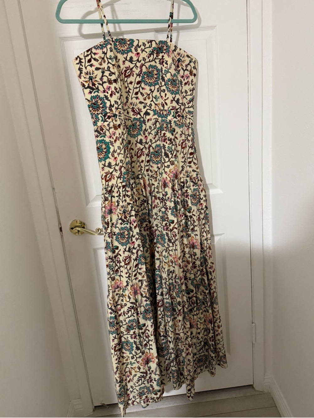 NWT RAGA Deema Tiered Maxi Dress - Picture 3 of 5